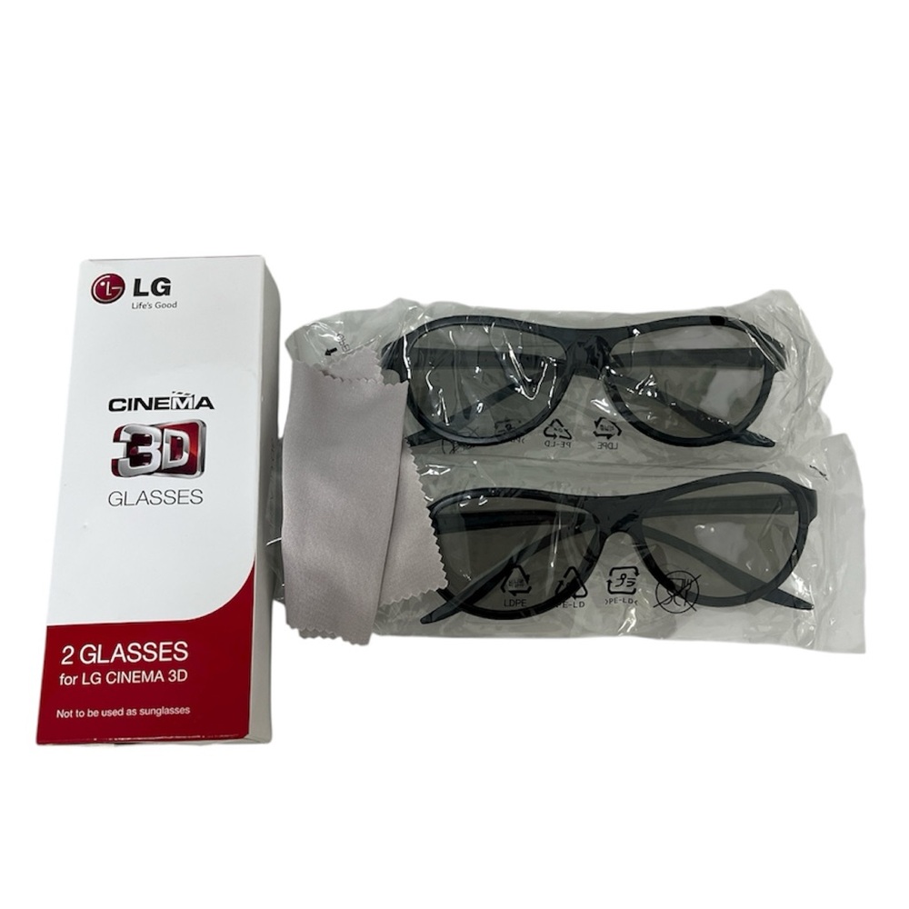 LG 3D Cinema Glasses Bundle NEW